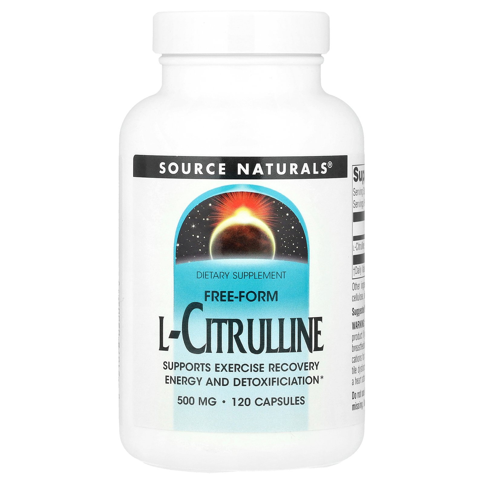 【15%OFFクーポン★8/24 20:00~8/27 09:59】Source Naturals L-シトルリン 【 iHerb アイハーブ 公式 】 ソースナチュラルズ シトルリン アミノ酸 サプリ サプリメント カプセル 500mg 120粒 iherb-official-10001682 iHerb サンプル画像2