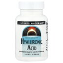 Source Naturals ヒアルロン酸 【 iHerb アイハーブ 公式 】 ソースナチュラルズ コラーゲン コンドロイチン サプリ サプリメント タブレ...