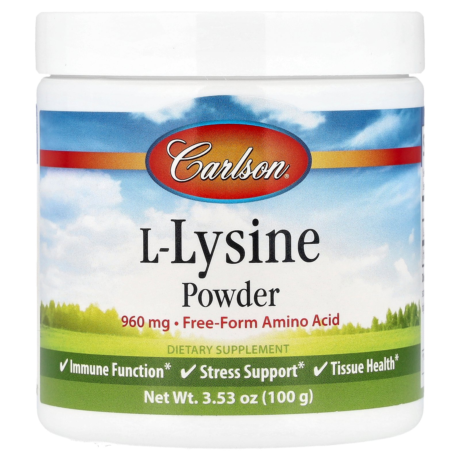【7,000円以上購入で20%OFFクーポン★9/19 20:00~9/24 01:59】Carlson L-リジン パウダー 【 iHerb アイハーブ 公式 】 カールソン リジン L-リシン リシン アミノ酸 必須アミノ酸 カールソンラボ サプリメント サプリ 粉末 100g iherb-official-10002443 iHerb サンプル画像2