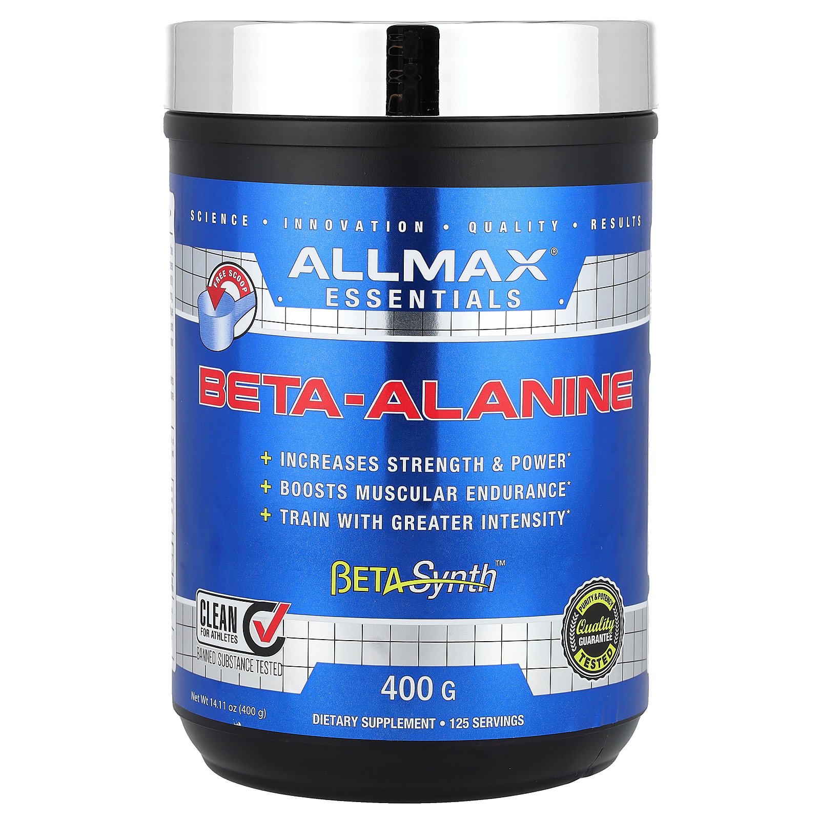 【7,000円以上購入で20%OFFクーポン★9/4 20:00~9/11 01:59】ALLMAX ベータアラニン 【 iHerb アイハーブ 公式 】 オールマックスニュートリション βアラニン ベータシンセ アミノ酸 サプリメント サプリ 健康食品 栄養補助食品 パウダー 粉末 400g iherb-official-10002193 iHerb サンプル画像2