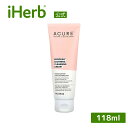 Acure シリアスリー スージング クレンジングクリーム 【 iHerb アイハーブ 公式 】 アキュア 洗顔料 洗顔剤 基礎化粧品 フェイスウォッシュ クレンジング スキンケア カモミール & ヒマワリアミノ酸 118ml
