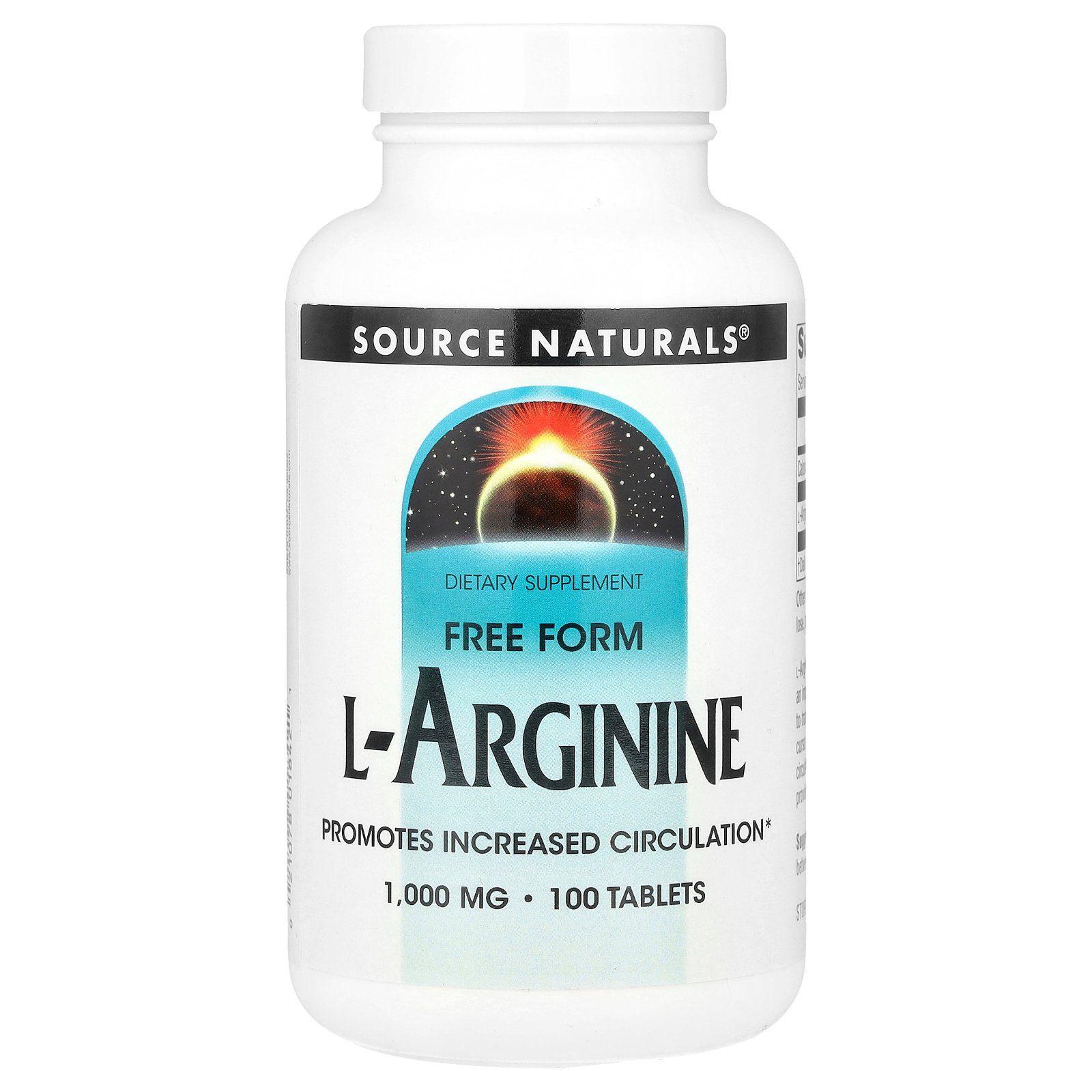 【15%OFFクーポン★7/19 20:00~7/26 01:59】Source Naturals L-アルギニン フリーフォーム 【 iHerb アイハーブ 公式 】 ソースナチュラルズ アルギニン アミノ酸 サプリ サプリメント タブレット 1,000mg 100粒 iherb-official-10001627 iHerb サンプル画像2