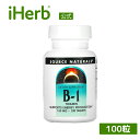 製品仕様 商品名 Source Naturals B-1 チアミン 【 iHerb アイハーブ 公式 】 ソースナチュラルズ ビタミン ビタミンB ビタミンB群 B1 サプリ サプリメント タブレット 100mg 100粒 商品説明 - 名称 ビタミンB含有食品 原材料 チアミン（ビタミンB1）、カルシウム、第二リン酸カルシウム、微結晶性セルロース、ステアリン酸、変性セルロースガム、シリカ 内容量 100粒 賞味期限 パッケージに記載 保存方法 高温多湿を避けて保存してください。 商品区分 健康食品（海外製） 生産国 アメリカ 製造者 Threshold EnterprisePo Box 775191, Chicago, 60677-5191 USA 輸入者 本商品は個人輸入商品のため、購入者の方が輸入者となります。 広告文責 iHerb19516163600