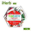 YumEarth オーガニック ポップス キャンディ 【 iHerb アイハーブ 公式 】 ヤムアース ロリポップス 25+ 乳成分不使用 ナッツ不使用 グルテ...