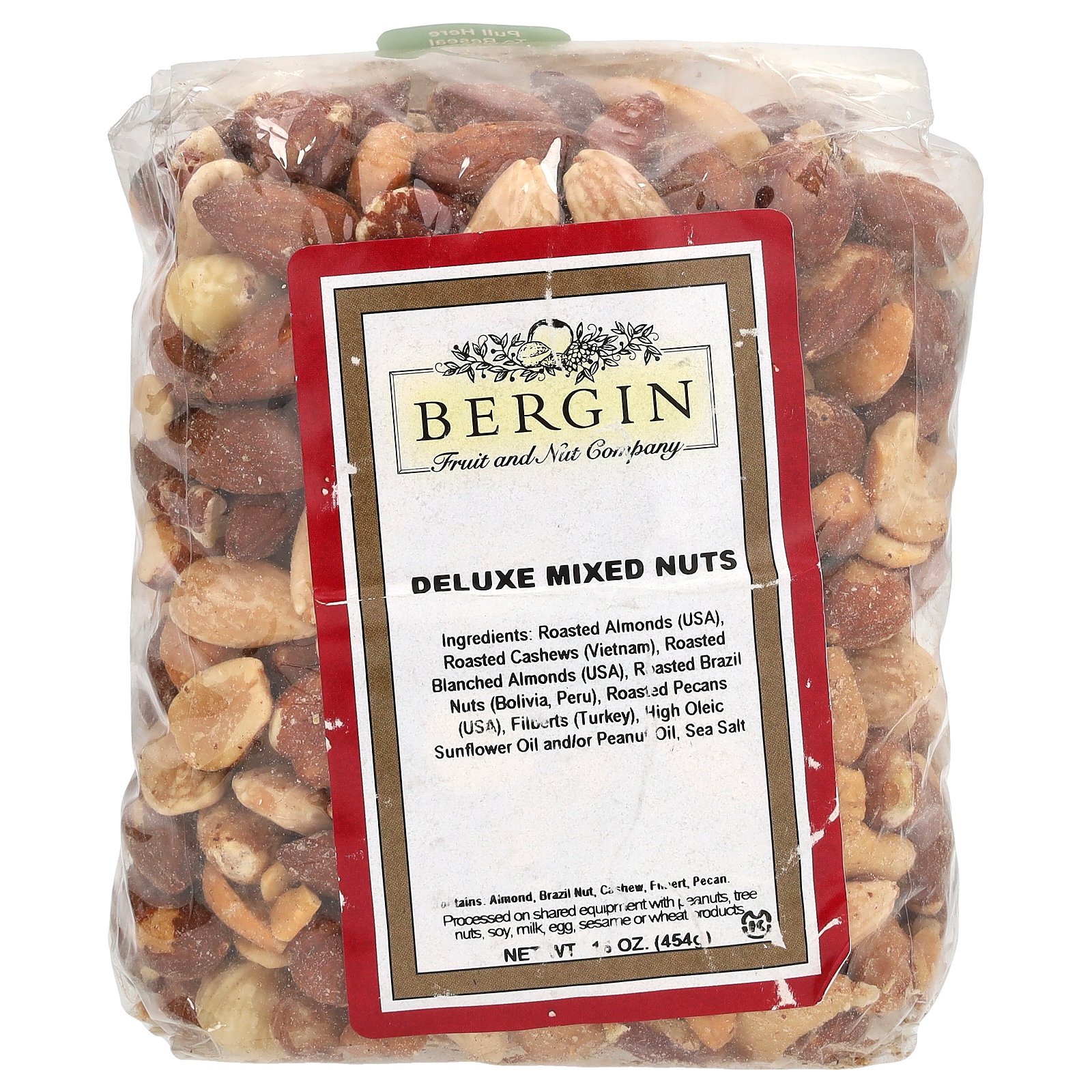 Bergin Fruit and Nut Company デラックス ミックスナッツ 【 iHerb アイハーブ 公...