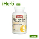 Jarrow Formulas グルコサミン + コンドロイチン 【 iHerb アイハーブ 公式 】 ジャロウフォーミュラズ ジャローフォーミュラズ ビタミン...