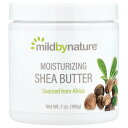 Mild By Nature モイスチャライジングシアバター 【 iHerb アイハーブ 公式 】 マイルドバイネイチャー ヘキサン不使用 パラベン不使用 クル...
