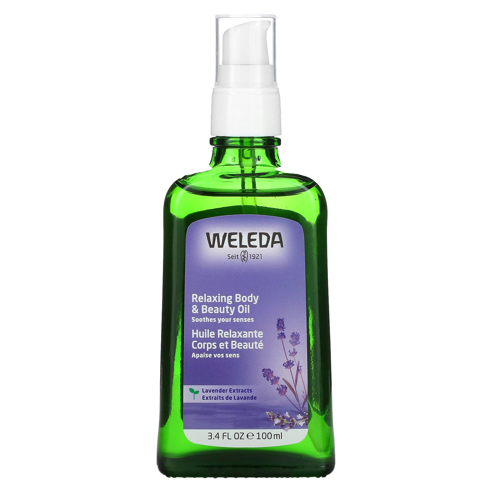 Weleda リラクシング ボディ & ビューティーオイル 【 iHerb アイハーブ 公式 】 ヴェレダ ボディオイル ラベンダーエキス 100ml