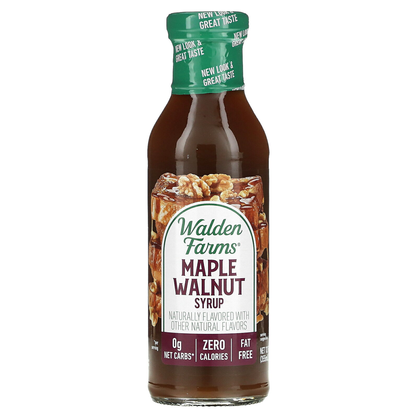 Walden Farms ノンカロリー メープルクルミシロップ 【 iHerb アイハーブ 公式 】 ウォルデンファームス カロリーゼロ メープルシロップ ウォールナッツ 甘味料 糖質制限 低糖質 ゼロカロリー カロリーフリー 355ml 2