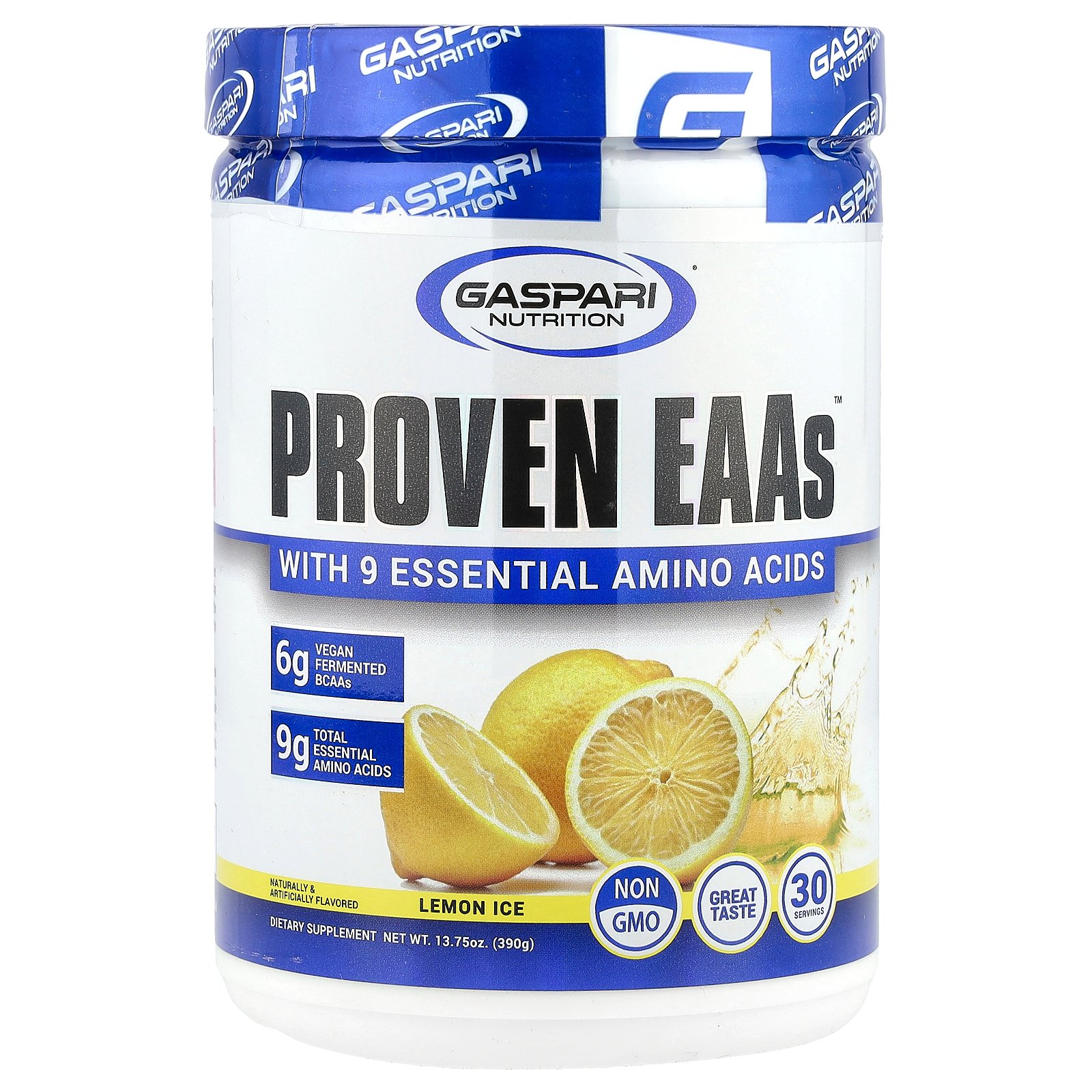 Gaspari Nutrition プルーブン EAA 【 iHerb アイハーブ 公式 】 ギャスパリ ニュートリション 必須 アミノ酸 パウダー サプリメント サプリ トリプトファン メチオニン BCAA 粉末 レモンアイス 390g iherb-official-10000569 iHerb サンプル画像2