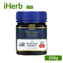 Manuka Health マヌカハニー  マヌカヘルス マヌカ 非加熱 純粋 はちみつ 蜂蜜 甘味料 天然 生はちみつ モノフローラル ニュージーランド産 メチルグリオキサール UMF6+ MGO115+ 250g