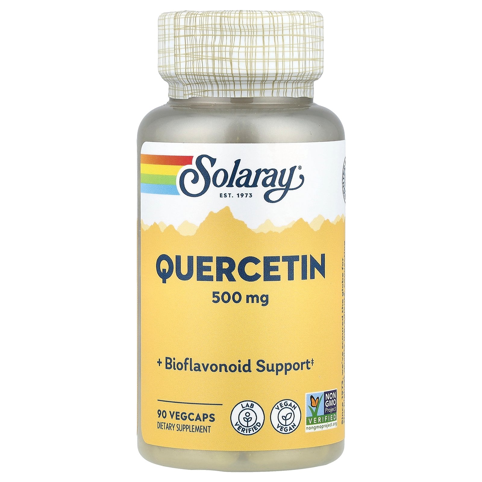 Solaray ケルセチン 【 iHerb アイハーブ 公式 】 ソラレー サプリ サプリメント ポリフェノール 植物性 植物性カプセル ベジカプセル 500mg 90粒 iherb-official-10000322 iHerb サンプル画像2