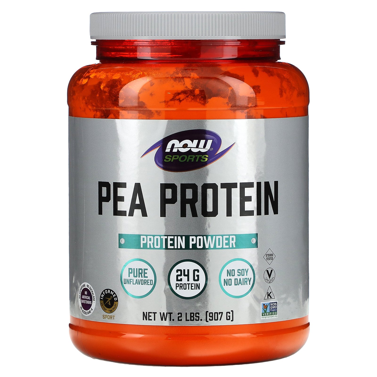 NOW Foods ピープロテイン パウダー 【 iHerb アイハーブ 公式 】 ナウフーズ ナウ...
