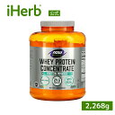 NOW Foods ホエイプロテイン パウダー コンセントレート 【 iHerb アイハーブ 公式 】 ナウフーズ ナウスポーツ 濃縮 プロテイン たんぱく質 ...