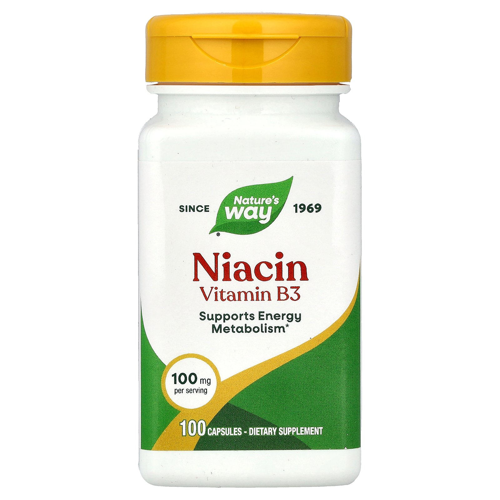 Nature's Way ナイアシン ビタミンB3 【 iHerb アイハーブ 公式 】 ネイチャーズウェイ ビタミンB群 ビタミンB サプリメント サプリ ビタミン ビタミンサプリ B3 カプセル 100mg 100粒 iherb-official-10000265 iHerb サンプル画像2