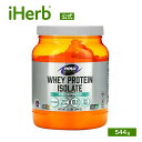 NOW Foods ホエイプロテイン アイソレート パウダー 【 iHerb アイハーブ 公式 】 ナウフーズ ナウスポーツ WPI プロテイン たんぱく質 分...