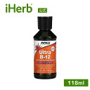 NOW Foods ウルトラ B12 【 iHerb アイハーブ 公式 】 ナウフーズ ビタミンB12 ビタミンB群 ビオチン 葉酸 ビタミン ビタミンサプリ ...