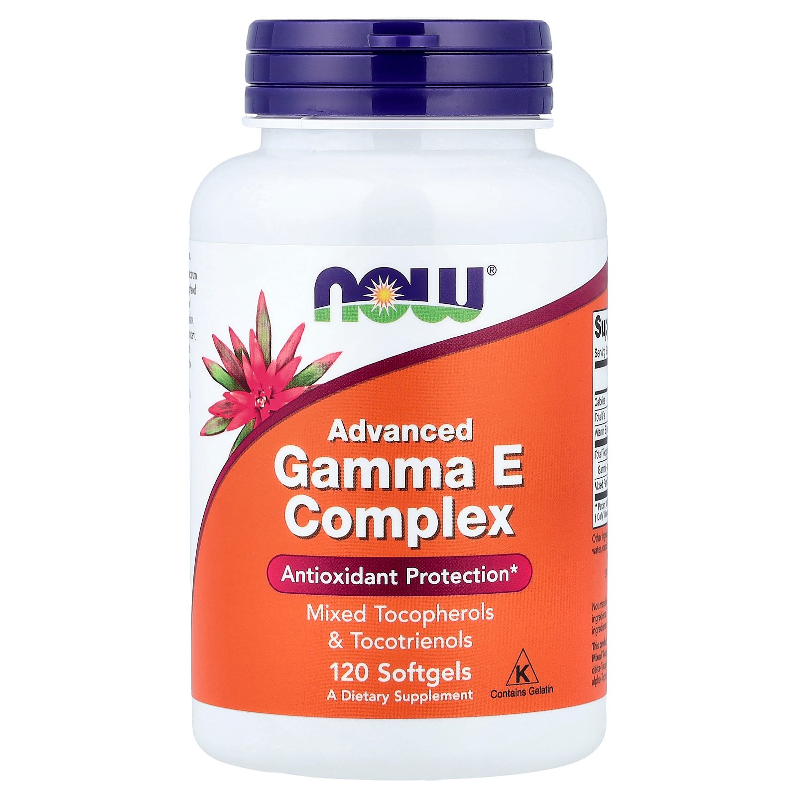 NOW Foods ガンマEコンプレックス 【 iHerb アイハーブ 公式 】 ナウフーズ ビタミンE ビタミン サプリメント サプリ 健康食品 栄養補助食品 トコフェロール トコトリエノール ソフトジェル 120粒 iherb-official-10000293 iHerb サンプル画像2