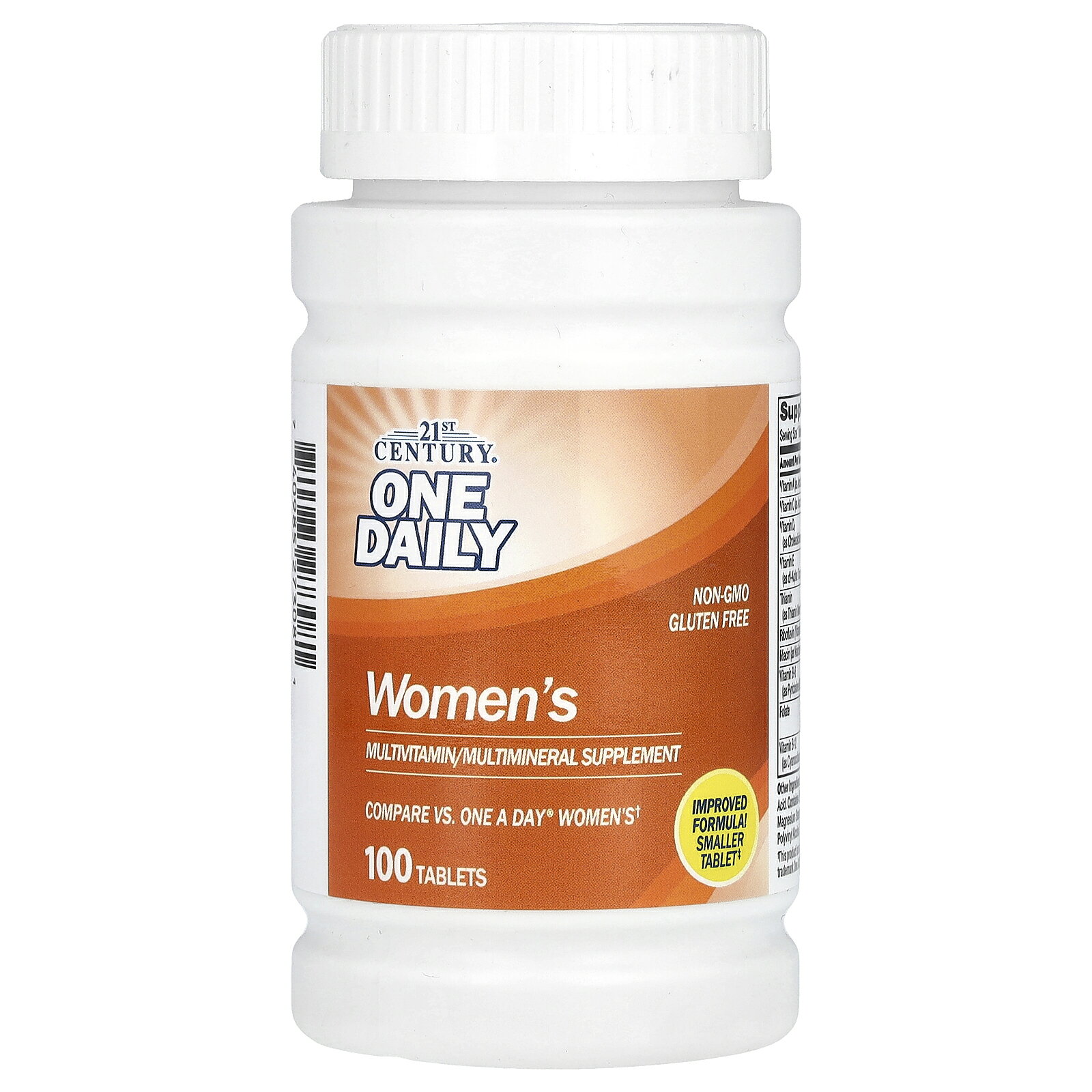 21st Century ワンデイリー 女性用 【 iHerb アイハーブ 公式 】 21st センチュリー マルチビタミン ビタミン ビタミンサプリ ビタミン類 ミネラル サプリメント サプリ タブレット 100粒 iherb-official-10000414 iHerb サンプル画像2