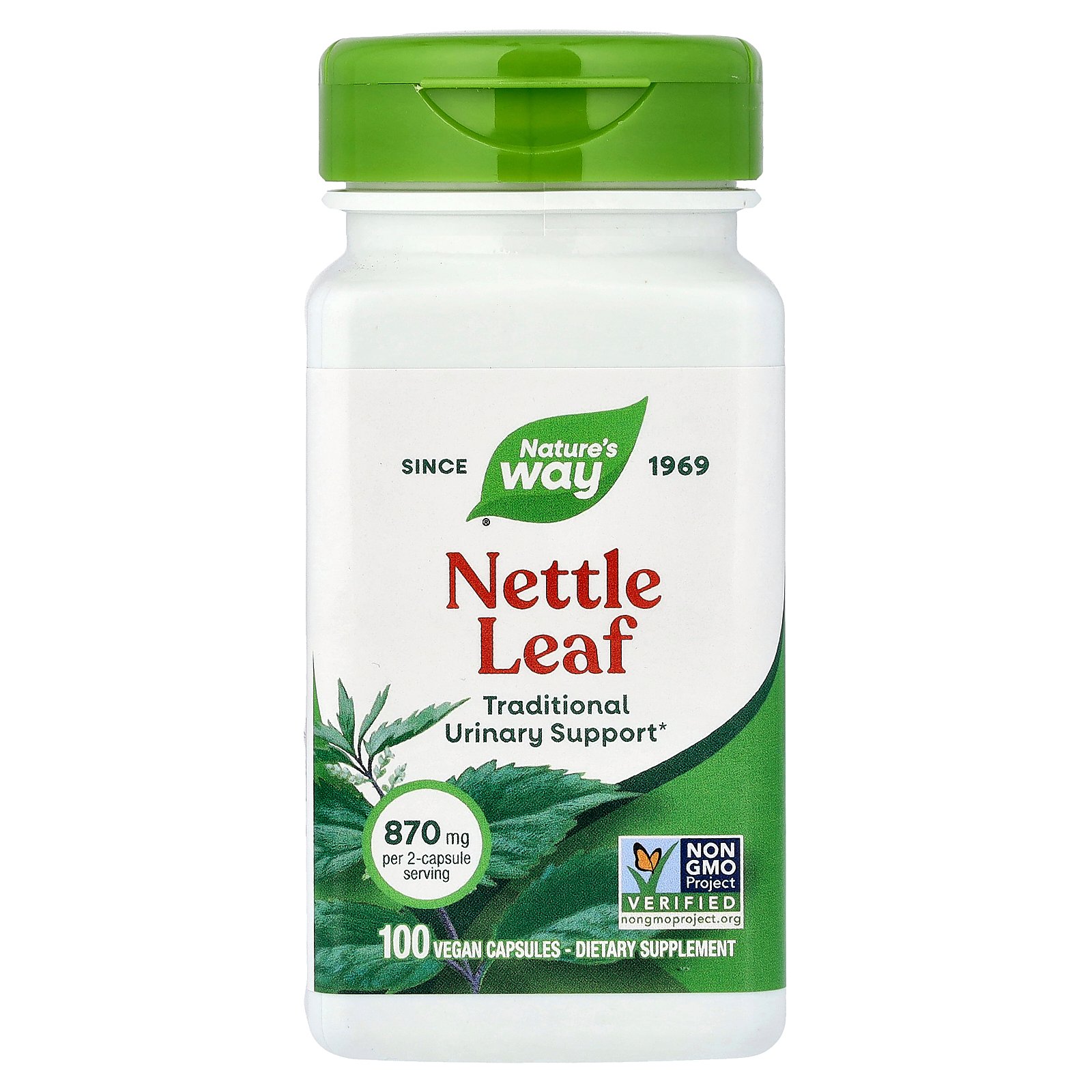 【6,000円以上購入で15%OFFクーポン★10/4 20:00~10/9 01:59】Nature's Way ネトルリーフ 【 iHerb アイハーブ 公式 】 ネイチャーズウェイ ネトル イラクサ 西洋イラクサ イラクサ葉 エキス サプリメント サプリ 植物由来 植物性 ベジカプセル 870mg 100粒 iherb-official-10000328 iHerb サンプル画像2