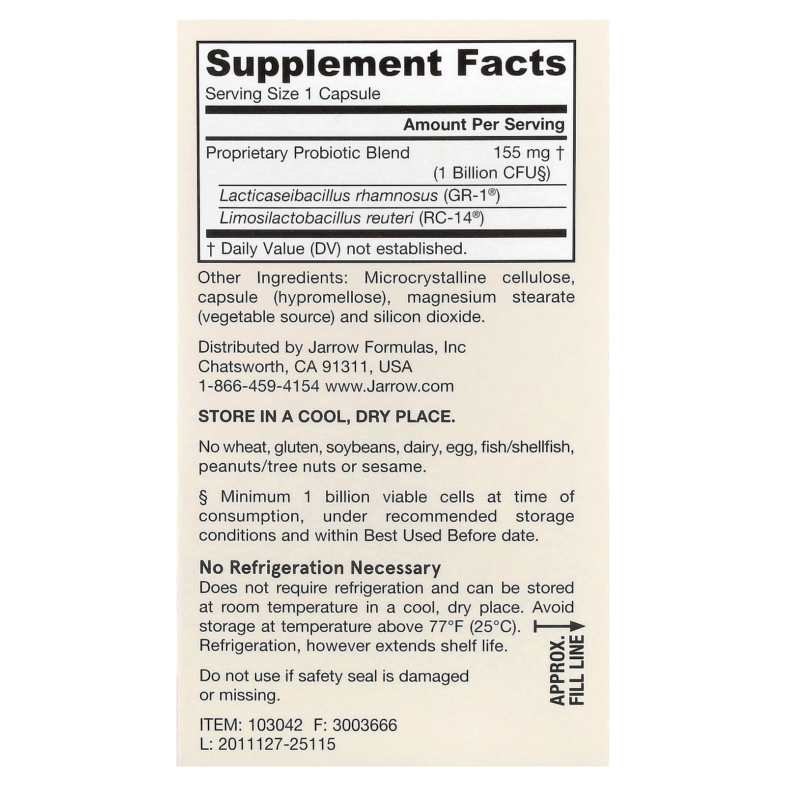 Jarrow Formulas フェムドフィラス 女性用 【 iHerb アイハーブ 公式 】 ジャロー...