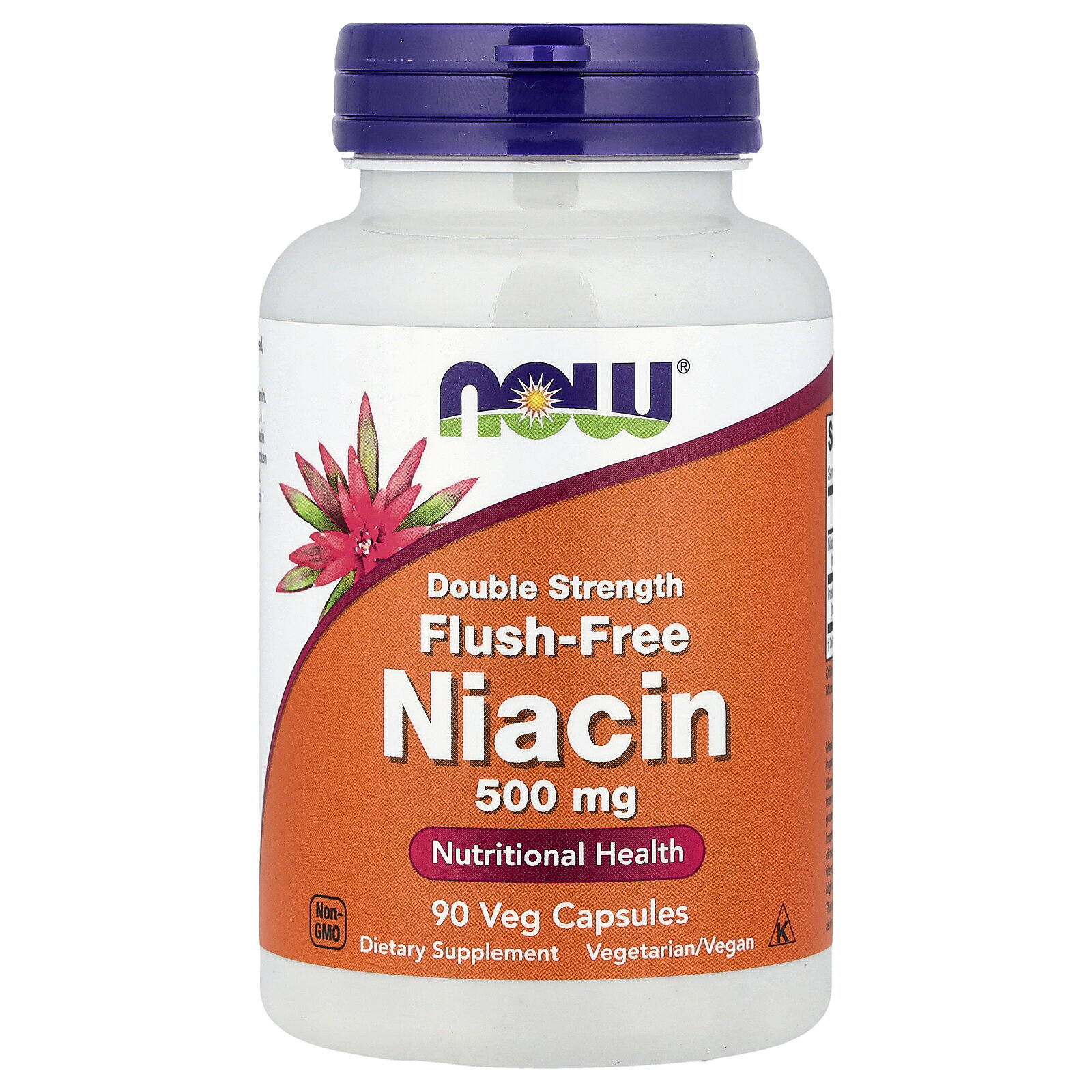 NOW Foods ナイアシン 【 iHerb アイハーブ 公式 】 ナウフーズ ビタミンB3 ビタミンB群 ビタミンB サプリメント サプリ フラッシュフリー ビタミン ビタミンサプリ B3 イノシトール 植物性 ベジカプセル 500mg 90粒 iherb-official-10000056 iHerb サンプル画像2