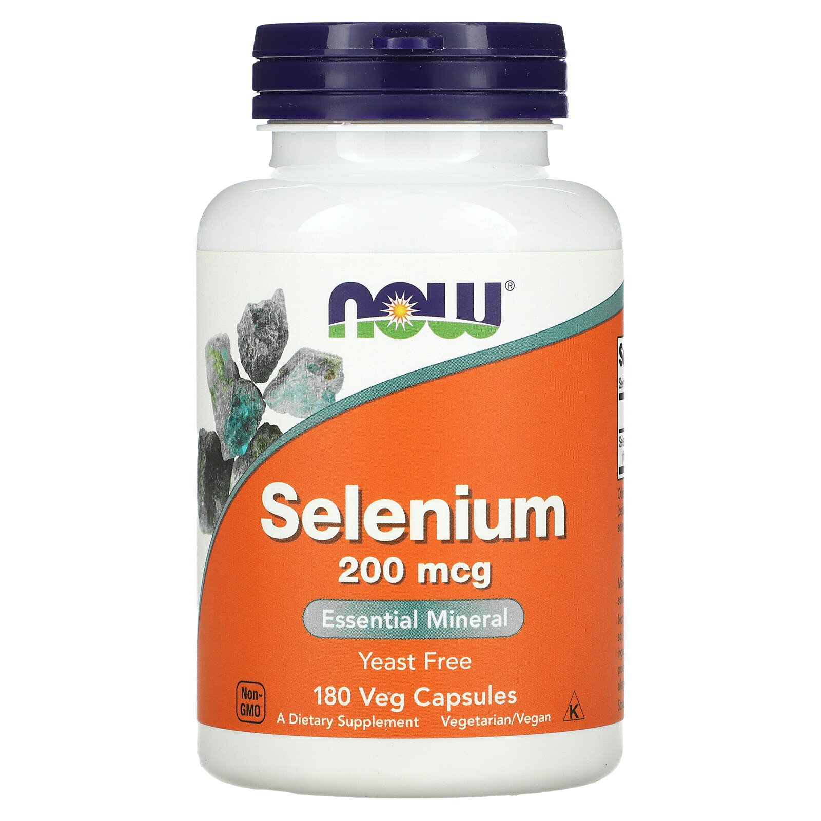 NOW Foods セレン 【 iHerb アイハーブ 公式 】 ナウフーズ セレニウム サプリメン...