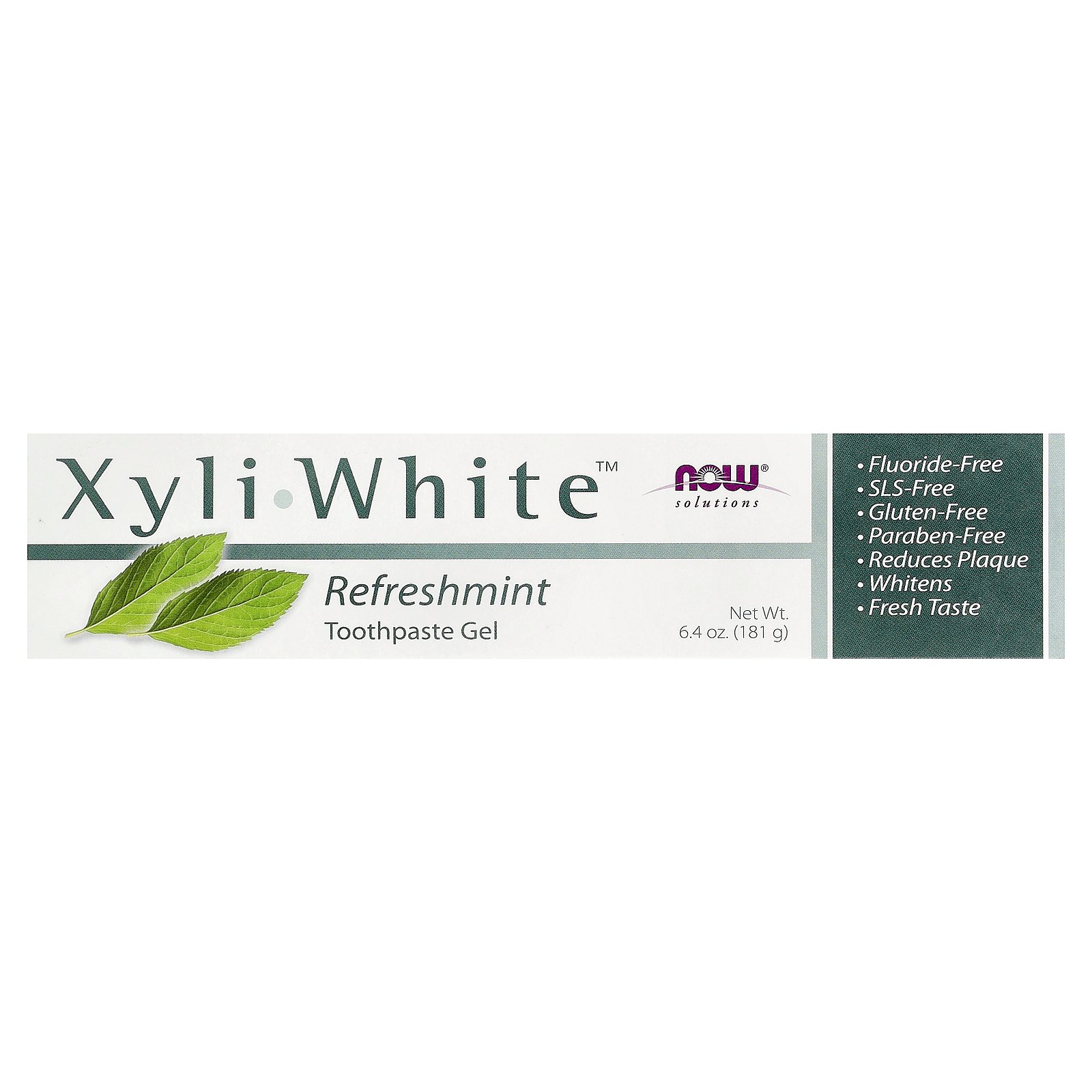 NOW Foods キシリホワイト 歯磨き粉 【 iHerb アイハーブ 公式 】 ナウフーズ ソリ...