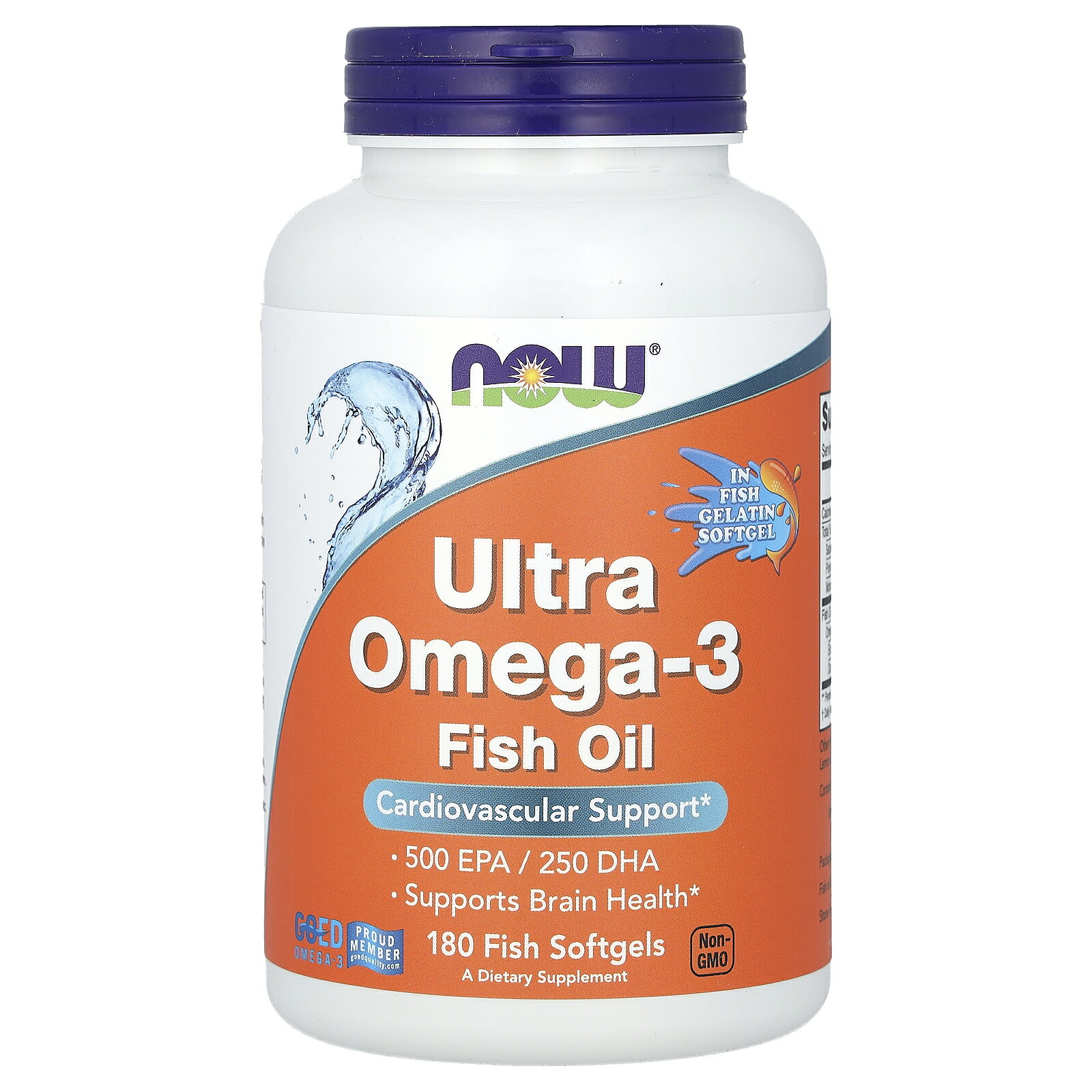 NOW Foods ウルトラオメガ3 【 iHerb アイハーブ 公式 】 ナウフーズ サプリメント...