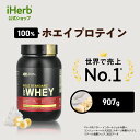 ゴールドスタンダード 100 ホエイ プロテイン 【 iHerb アイハーブ 公式 】 オプティマムニュートリション Optimum Nutrition Gold Standard ホエイプロテイン パウダー バナナクリーム 907g