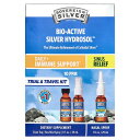 Sovereign Silver シルバー ハイドロソル 【 iHerb アイハーブ 公式 】 ソブリンシルバー バイオアクティブ 銀 トライアル トラベルキッ...