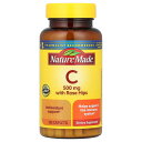 Nature Made ビタミンC 【 iHerb アイハーブ 公式 】 ネイチャーメイド ローズヒップ アスコルビン酸 ビタミン類 ビタミンサプリ サプリメン...