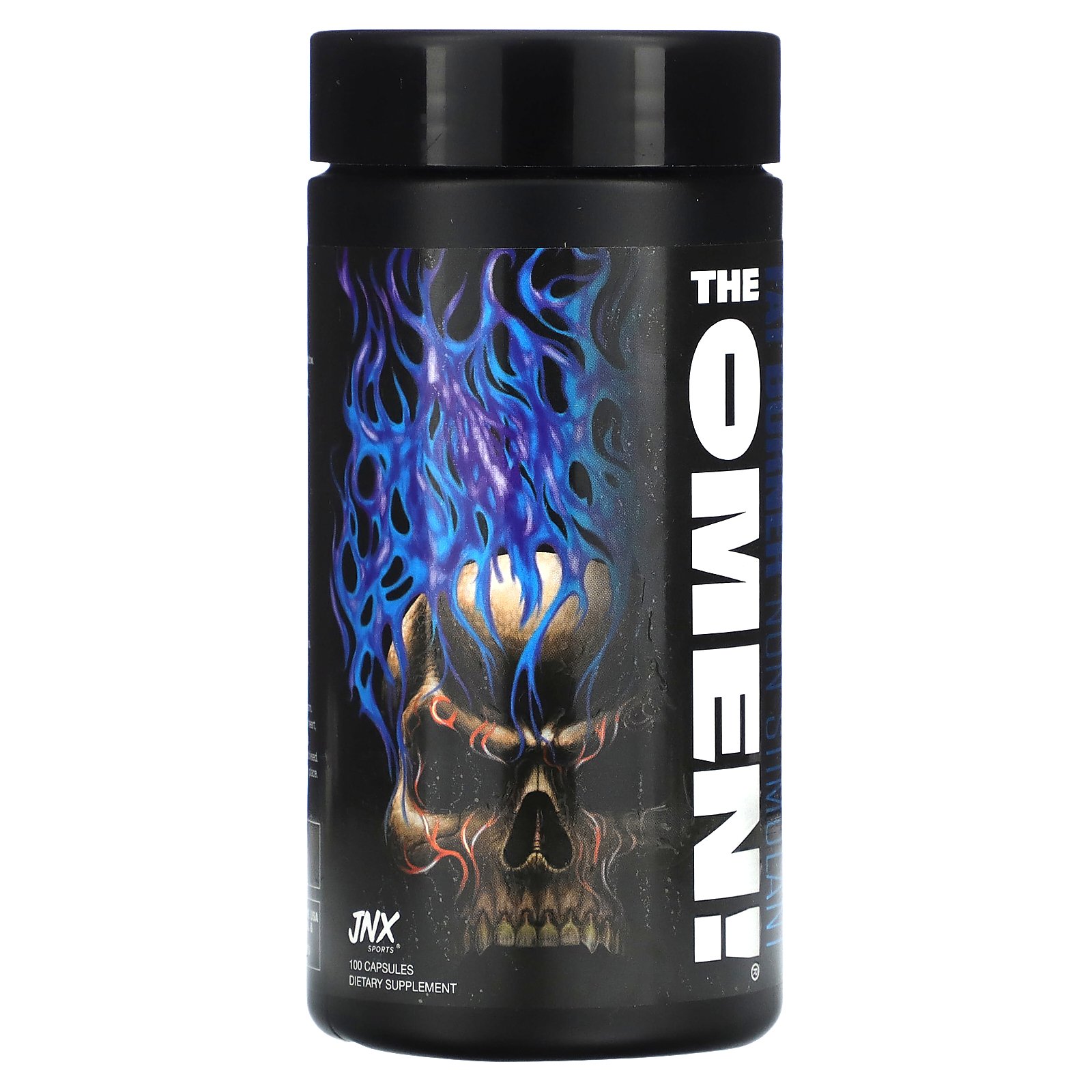 ザ オーメン ファットバーナー 刺激性成分 不使用 【 iHerb アイハーブ 公式 】 JNX Sports The Omen ジオーメン カルニチン カカオ豆 コーヒー豆 緑茶 サプリメント サプリ カプセル 100粒