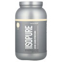 Isopure ローカーボ プロテインパウダー  アイソピュア ホエイ プロテイン アイソレート タンパク質 BCAA グルタミン 低炭水化物 パウダー 粉末 トーストココナッツ味 1.36kg