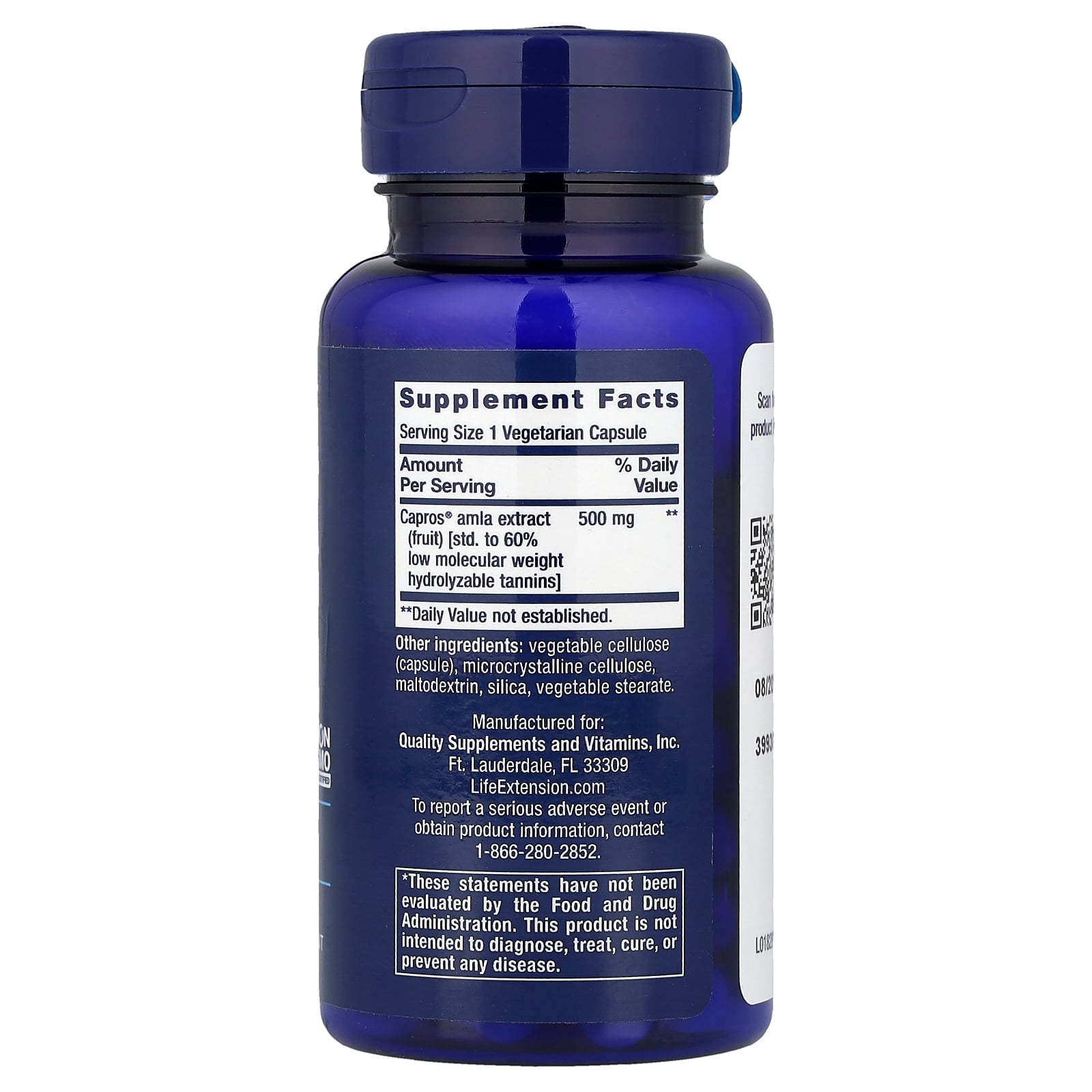 Life Extension アドバンス リピッド コントロール 【 iHerb アイハーブ 公式 】 ライフエクステンション アムラ 紅茶エキス テアフラビン サプリメント サプリ ベジカプセル 60粒 iherb-official-10010718 iHerb サンプル画像2