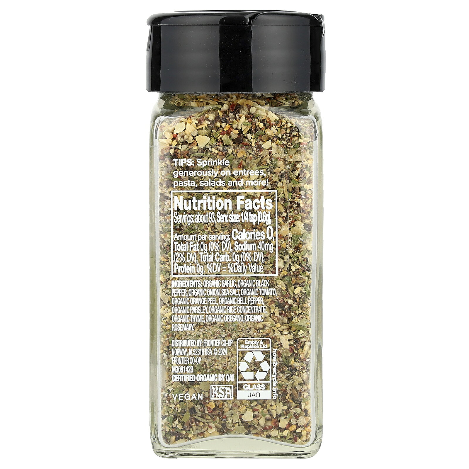 Simply Organic ガーリック ハーブ オーガニック 【 iHerb アイハーブ 公式 】 シンプルオーガニック ライトエブリデイブレンド スパイス ブレンド 56g iherb-official-10001889 iHerb サンプル画像3
