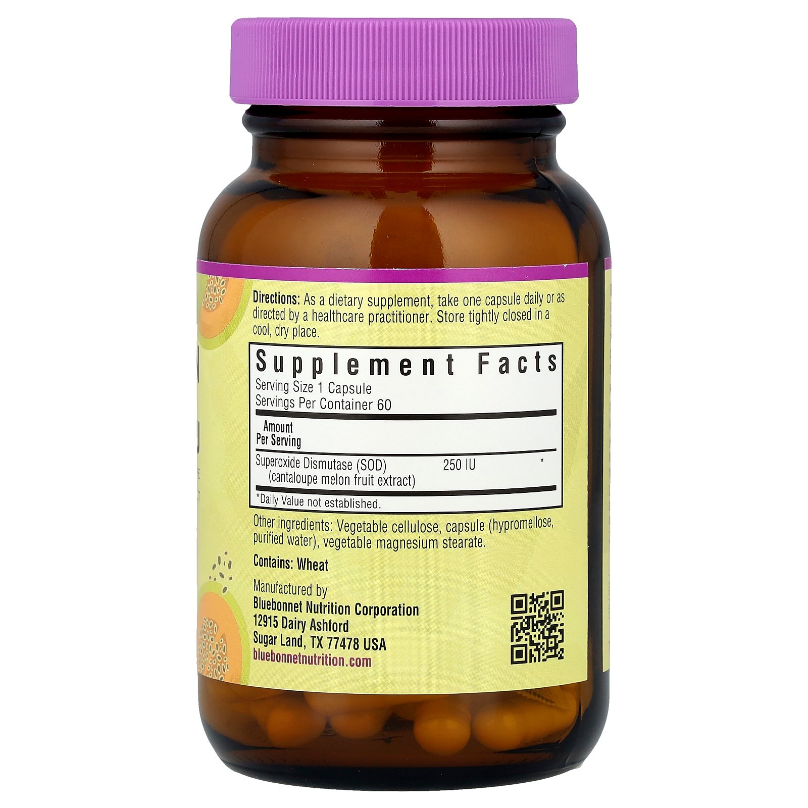 Bluebonnet Nutrition スーパーフルーツ ベジタリアン SOD 【 iHerb アイハーブ 公...