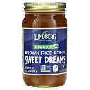 製品仕様 商品名 Lundberg スイートドリーム オーガニック 玄米シロップ 【 iHerb アイハーブ 公式 】 ランドバーグ ライスシロップ シロップ 甘味料 595g 商品説明 - 名称 シロップ 原材料 有機玄米、純粋なろ過水SweetDreamsはグルテンフリーで、小麦は使用しておりません。 内容量 595g 賞味期限 パッケージに記載 保存方法 高温多湿を避けて保存してください。 商品区分 食品（海外製） 生産国 アメリカ 製造者 Wehah Farm, Inc. Dba Lundberg Famil y Farms5311 Midway, P.O. Box 369, Richvale, 95974 USA 輸入者 本商品は個人輸入商品のため、購入者の方が輸入者となります。 広告文責 iHerb19516163600