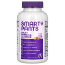 製品仕様 商品名 SmartyPants コンプリートアンド ファイバー 【 iHerb アイハーブ 公式 】 スマーティパンツ マルチビタミン オメガ3 ビタミンサプリ サプリメント サプリ グミ レモン ストロベリーバナナ オレンジ 180粒 商品説明 - 名称 マルチビタミン・オメガ含有食品 原材料 葉酸、総オメガ3脂肪酸、亜鉛、リボフラビン、ヨウ素、フィッシュオイル、、ビタミンE、ビタミンD、ビタミンC、ビタミンB6、ビタミンB12、ビタミンA、ビオチン、パントテン酸、ナトリウム、チアミン、コリン、イノシトールFCC、EPA、DHA、イヌリン（チコリ根繊維）、ゼラチン、ペクチン、クエン酸、天然香料、着色料（アナトー、有機ウコン、オーガニック黒ニンジンジュース濃縮物）、ココナッツオイルから抽出した中鎖脂肪酸トリグリセリド、カルナバワックス、ラカンカ果実エキス。不使用成分：遺伝子組み換え原料、合成着色料、合成香料、保存料、酵母、小麦、乳製品、卵、大豆、グルテン、ピーナッツ、木の実アレルゲン、魚アレルゲン、貝類、サリチル酸塩 内容量 180粒 賞味期限 パッケージに記載 保存方法 高温多湿を避けて保管してください。時間とともに製品が黒く変色してしまう場合があるため、冷凍しないでください。 商品区分 健康食品（海外製） 生産国 アメリカ 製造者 Smartypants, Inc.4056 Del Rey Ave Suite A, Marina Del Rey, 90292 USA 輸入者 本商品は個人輸入商品のため、購入者の方が輸入者となります。 広告文責 iHerb19516163600