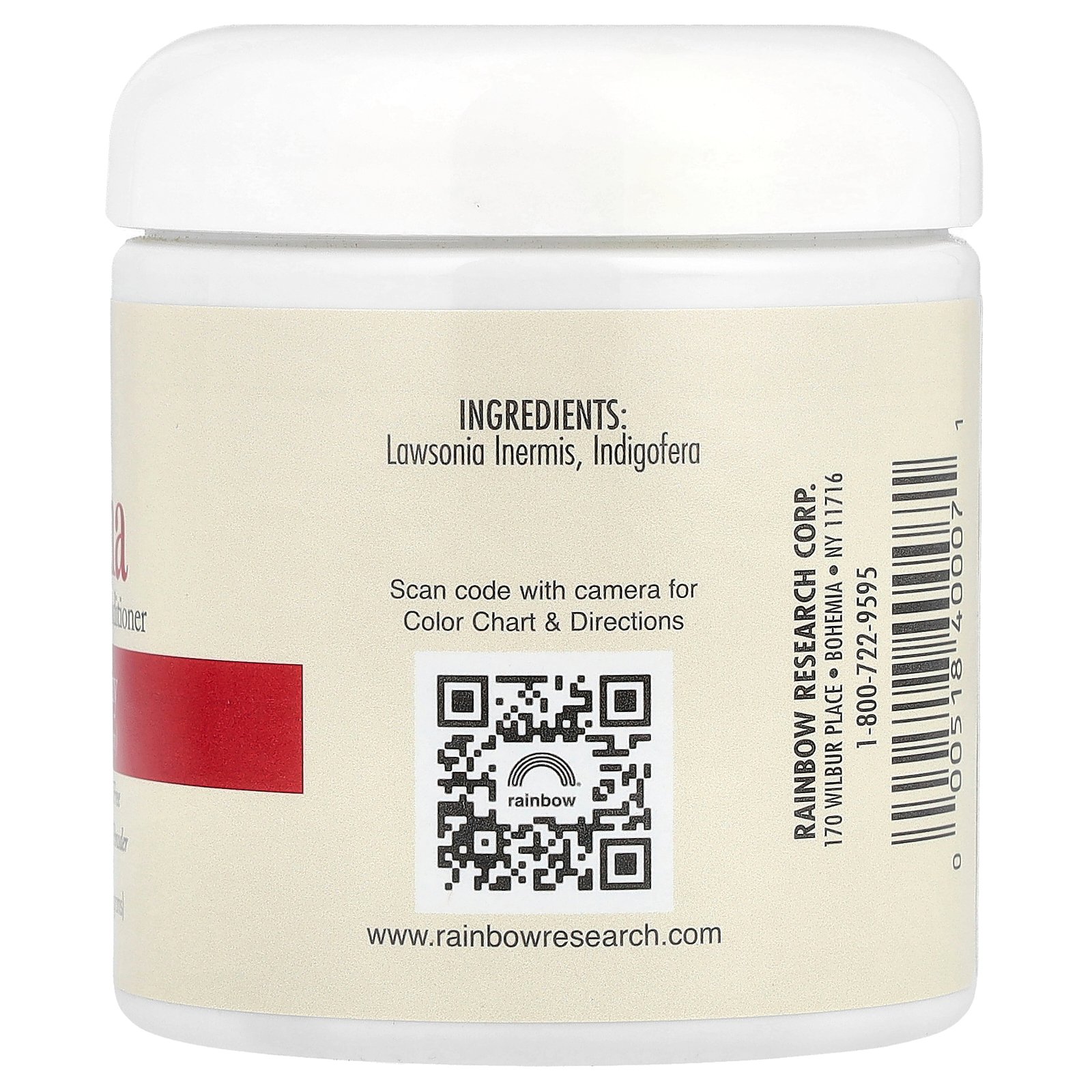 Rainbow Research ヘナ ヘアカラー & コンディショナー 【 iHerb アイハーブ 公式 】 レインボーリサーチ 100% 天然 植物 パウダー ヘアトリートメント 染毛料 植物性 粉末 ミディアムオーバーン マホガニー 113g iherb-official-10011352 iHerb サンプル画像2