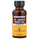 Herb Pharm セントジョーンズワート オイル 【 iHerb アイハーブ 公式 】 ハーブファーム マッサージオイル スキンオイル セントジョンズワート...