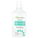 【POINT20倍★8/20 0:00~23:59限定!】Mild By Nature フレッシュブレス オーラルリンス 【 iHerb アイハーブ 公式 】 マイルドバイネイチャー マウスウォッシュ マウスリンス 洗口液 キシリトール ひまし油 アルコール不使用 マイルドミント 473ml