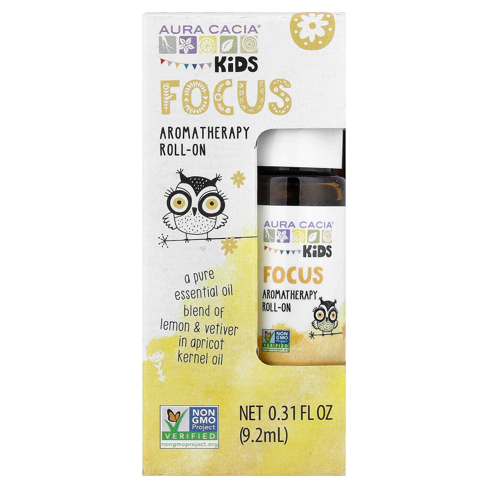 【15%OFFクーポン★7/4 20:00~7/11 01:59】Aura Cacia アロマオイル ロールオン 子...