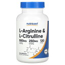 Nutricost L-アルギニン & L-シトルリン 【 iHerb アイハーブ 公式 】 ニュートリコスト アルギニン シトルリン アミノ酸 サプリメント ...