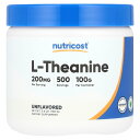 Nutricost L-テアニン 【 iHerb アイハーブ 公式 】 ニュートリコスト テアニン アミノ酸 サプリメント サプリ パウダー 粉末 アンフレーバ...