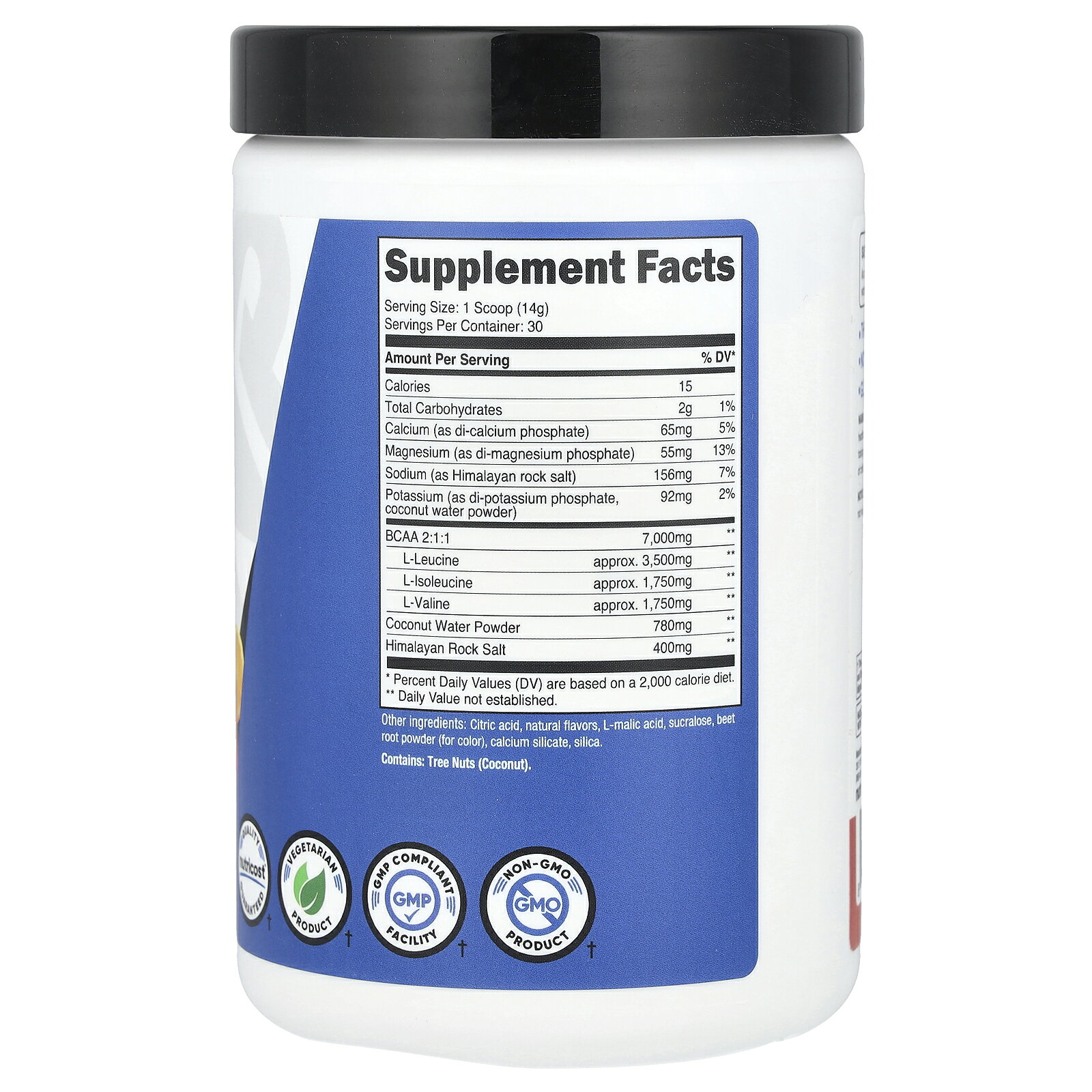 Nutricost BCAA+ 【 iHerb アイハーブ 公式 】 ニュートリコスト 分岐鎖アミノ酸 アミノ酸 必須アミノ酸 ロイシン イソロイシン バリン ミネラル パフォーマンス サプリ パウダー 粉末 ラズベリーレモネード味 432g iherb-official-10020013 iHerb サンプル画像2