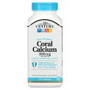 21st Century コーラルカルシウム 【 iHerb アイハーブ 公式 】 21st センチュリー サンゴ 珊瑚 カルシウム ビタミンD3 ビタミン D...