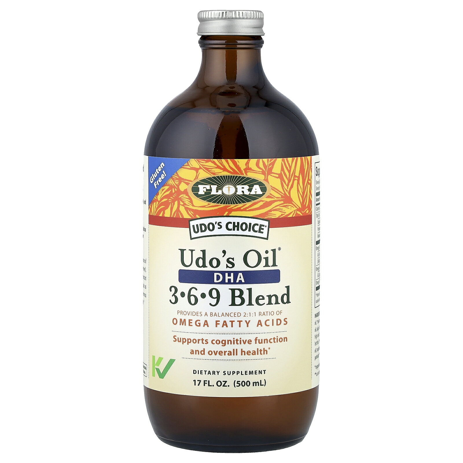 Flora ウドズ オイル DHA 3-6-9 ブレンド 【 iHerb アイハーブ 公式 】 フローラ Udo's Oil 亜麻 ゴマ ヒマワリ ココナッツ 藻油 オメガ 3 6 9 オメガ脂肪酸 必須脂肪酸 サプリメント サプリ 植物性 液体 500ml iherb-official-10011566 iHerb サンプル画像3