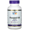 21st Century 亜麻仁油 【 iHerb アイハーブ 公式 】 21st センチュリー アマニ油 フラックスシード オイル オメガ3 オメガ6 オメガ...
