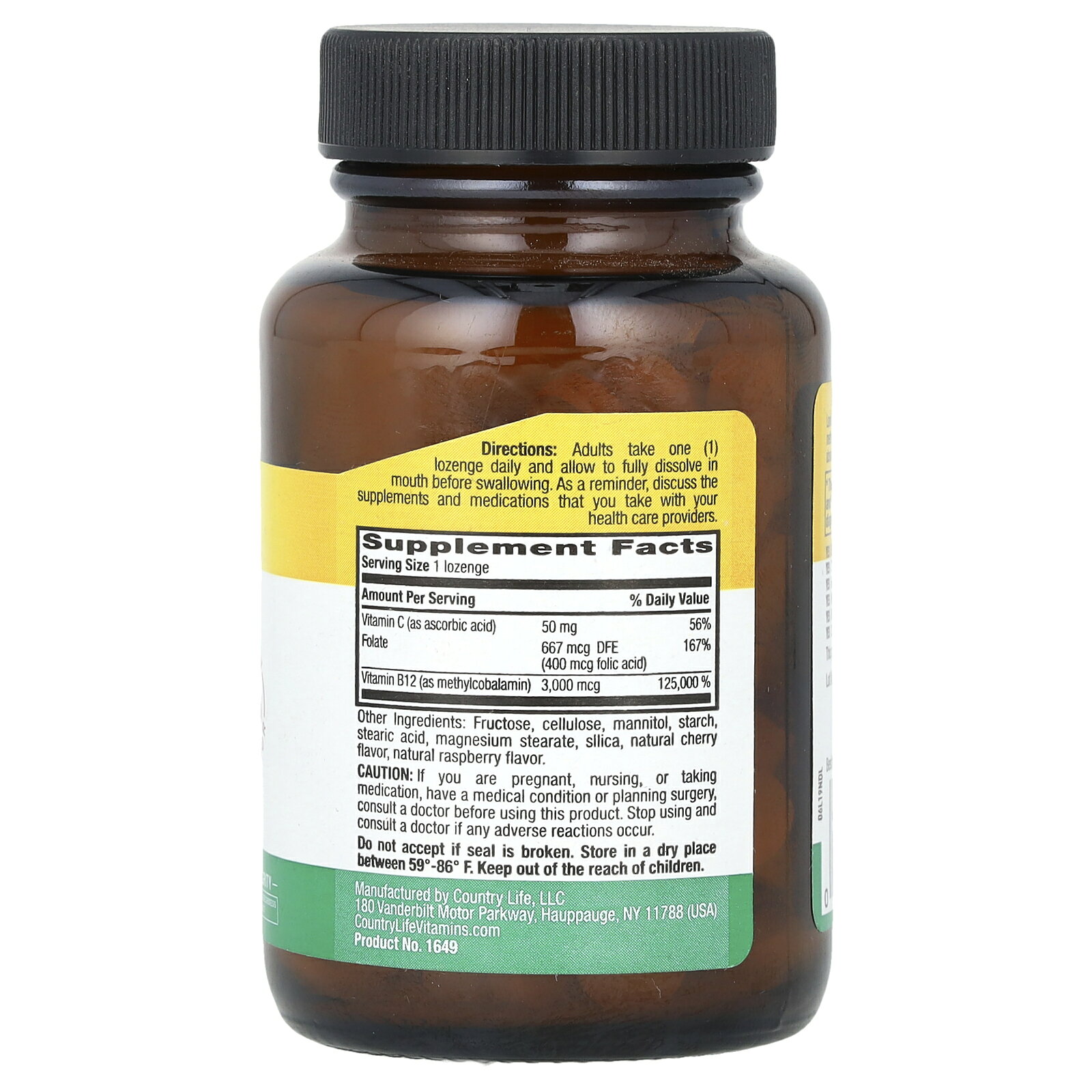 Country Life メチル B12 【 iHerb アイハーブ 公式 】 カントリーライフ ビタミン...